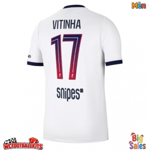 Paris Saint-Germain Vitinha #17 Replica Away Stadium Shirt 2026-27 Short Sleeve